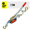 Segomo Tools 2 Ton Hvy Duty 3 Hook Steel Cable Dual Gear Power Ratchet Puller Syst 9001882